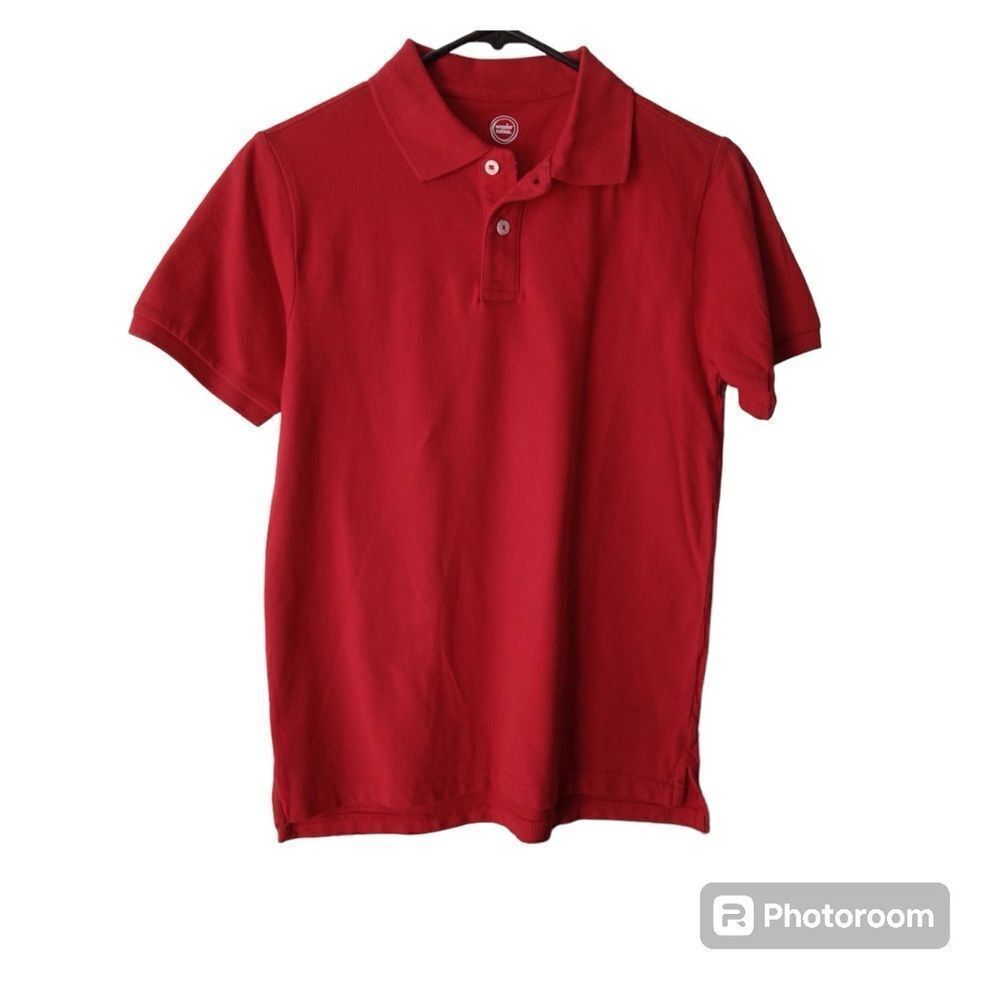 🌼🌼Wonder Nation red polo Medium NWOT🌼🌼
